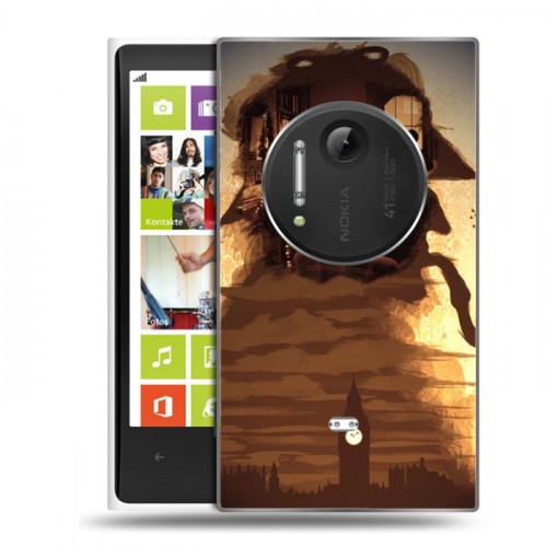 Дизайнерский пластиковый чехол для Nokia Lumia 1020 Шерлок