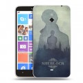 Дизайнерский пластиковый чехол для Nokia Lumia 1320 Шерлок