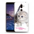 Дизайнерский пластиковый чехол для Nokia 7 Plus Котята