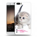 Дизайнерский силиконовый чехол для Huawei Honor 6 Plus Котята