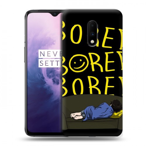 Дизайнерский пластиковый чехол для OnePlus 7 Шерлок