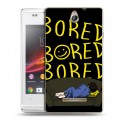 Дизайнерский пластиковый чехол для Sony Xperia E Шерлок