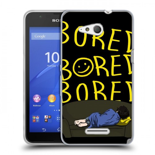 Дизайнерский пластиковый чехол для Sony Xperia E4g Шерлок