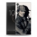 Дизайнерский пластиковый чехол для Sony Xperia XZs Шерлок