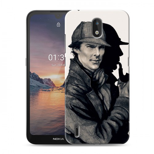 Дизайнерский силиконовый чехол для Nokia 1.3 Шерлок