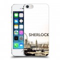 Дизайнерский пластиковый чехол для Iphone 5s Шерлок