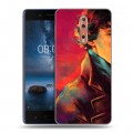 Дизайнерский пластиковый чехол для Nokia 8 Шерлок