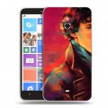 Дизайнерский пластиковый чехол для Nokia Lumia 1320 Шерлок