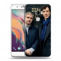 Дизайнерский пластиковый чехол для HTC One X10 Шерлок