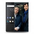 Дизайнерский пластиковый чехол для BlackBerry KEY2 Шерлок