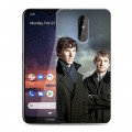 Дизайнерский силиконовый чехол для Nokia 3.2 Шерлок