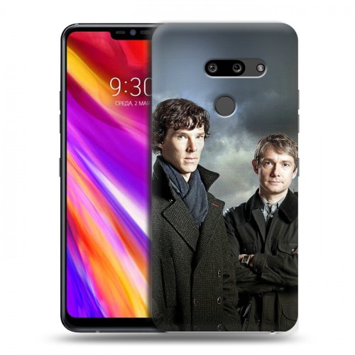 Дизайнерский пластиковый чехол для LG G8 ThinQ Шерлок