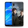 Дизайнерский пластиковый чехол для Huawei Y6 (2019) Шерлок