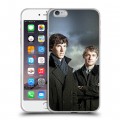 Дизайнерский силиконовый чехол для Iphone 6 Plus/6s Plus Шерлок