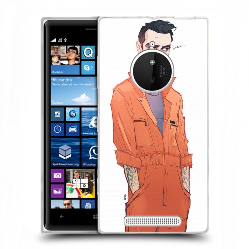 Дизайнерский пластиковый чехол для Nokia Lumia 830 Отбросы
