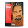 Дизайнерский пластиковый чехол для Xiaomi RedMi Note Остаться в живых