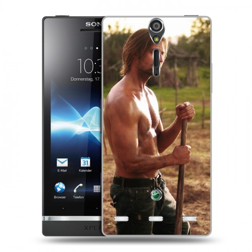 Дизайнерский пластиковый чехол для Sony Xperia S Остаться в живых