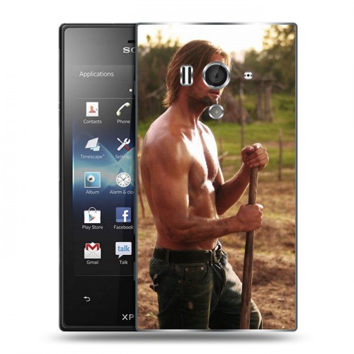 Дизайнерский пластиковый чехол для Sony Xperia acro S Остаться в живых