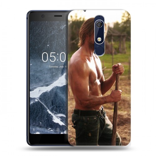 Дизайнерский пластиковый чехол для Nokia 5.1 Остаться в живых