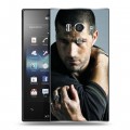 Дизайнерский пластиковый чехол для Sony Xperia acro S Остаться в живых