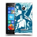 Дизайнерский пластиковый чехол для Microsoft Lumia 435 Остаться в живых