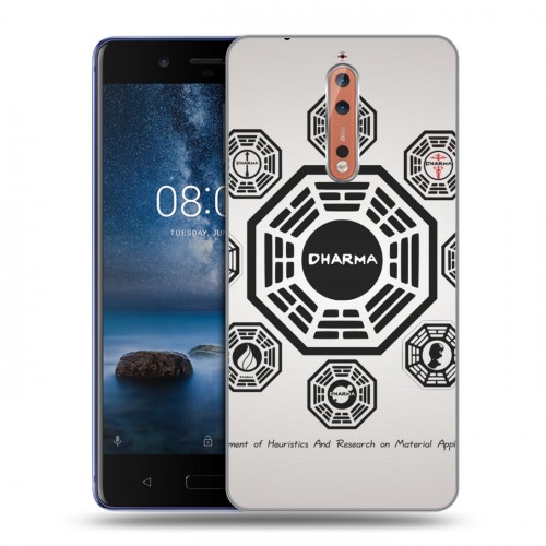 Дизайнерский пластиковый чехол для Nokia 8 Остаться в живых