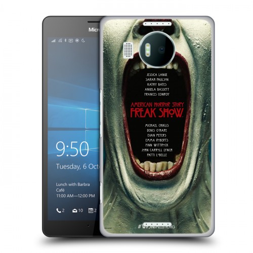 Дизайнерский пластиковый чехол для Microsoft Lumia 950 XL Американская история ужасов