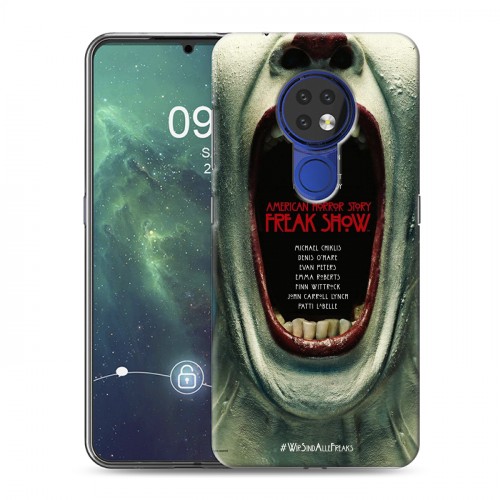 Дизайнерский силиконовый чехол для Nokia 6.2 Американская история ужасов