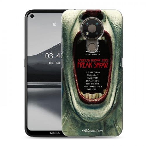 Дизайнерский силиконовый чехол для Nokia 3.4 Американская история ужасов