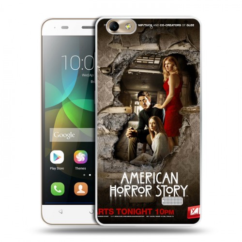 Дизайнерский пластиковый чехол для Huawei Honor 4C Американская история ужасов