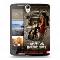 Дизайнерский пластиковый чехол для HTC Desire 828 Американская история ужасов