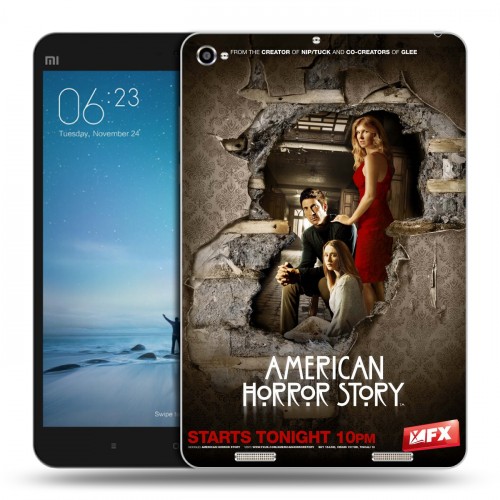 Дизайнерский силиконовый чехол для Xiaomi Mi Pad 2 Американская история ужасов