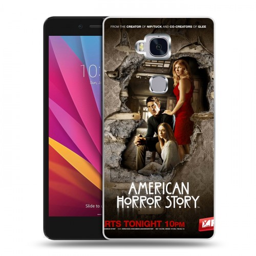 Дизайнерский силиконовый чехол для Huawei Honor 5X Американская история ужасов