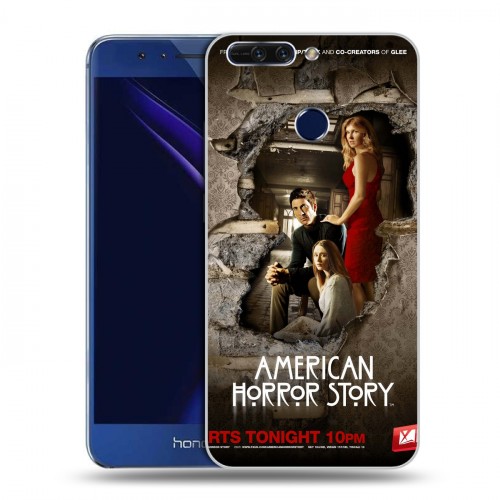 Дизайнерский пластиковый чехол для Huawei Honor 8 Pro Американская история ужасов
