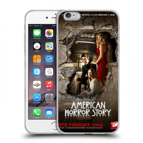 Дизайнерский силиконовый чехол для Iphone 6 Plus/6s Plus Американская история ужасов