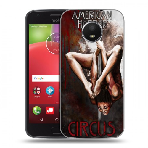 Дизайнерский пластиковый чехол для Motorola Moto E4 Plus Американская история ужасов