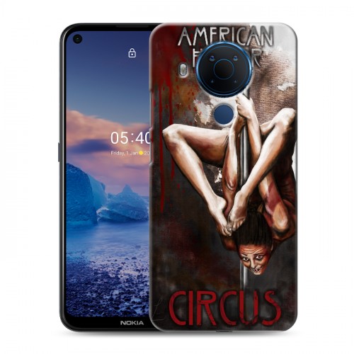 Дизайнерский силиконовый чехол для Nokia 5.4 Американская история ужасов