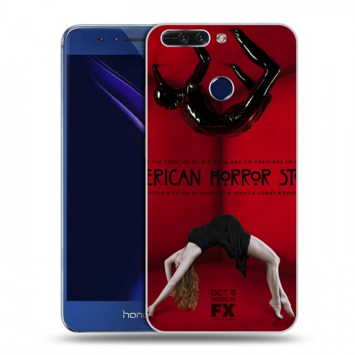 Дизайнерский пластиковый чехол для Huawei Honor 8 Pro Американская история ужасов