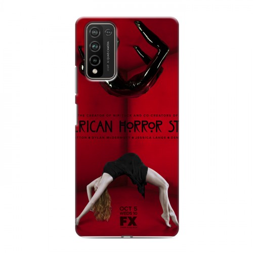 Дизайнерский пластиковый чехол для Huawei Honor 10X Lite Американская история ужасов