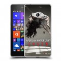 Дизайнерский пластиковый чехол для Microsoft Lumia 540 Американская история ужасов