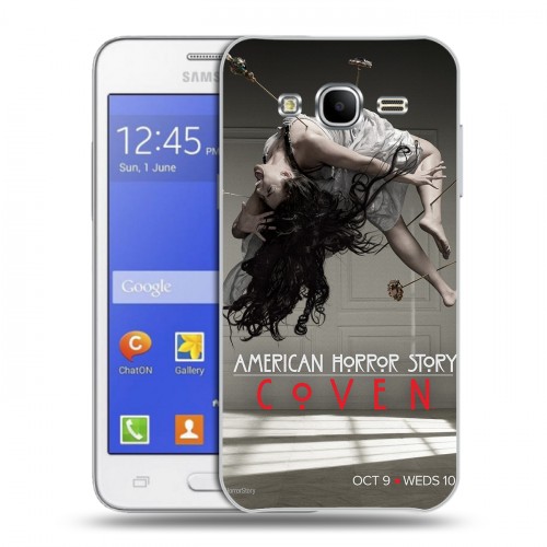 Дизайнерский силиконовый чехол для Samsung Galaxy J7 Американская история ужасов