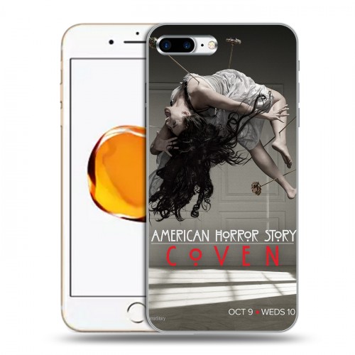 Дизайнерский силиконовый чехол для Iphone 7 Plus / 8 Plus Американская история ужасов