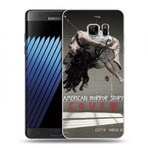 Дизайнерский пластиковый чехол для Samsung Galaxy Note 7 Американская история ужасов