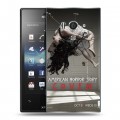 Дизайнерский пластиковый чехол для Sony Xperia acro S Американская история ужасов