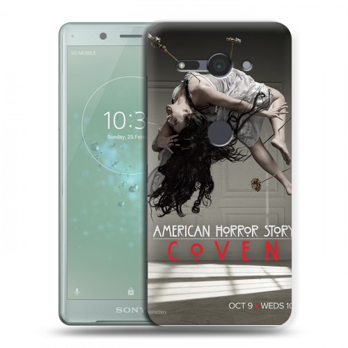 Дизайнерский силиконовый чехол для Sony Xperia XZ2 Compact Американская история ужасов