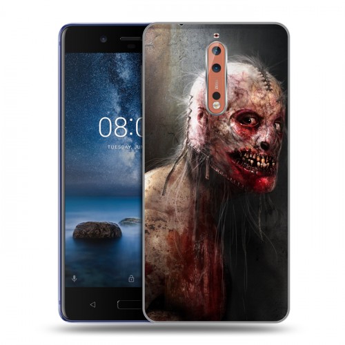 Дизайнерский пластиковый чехол для Nokia 8 Американская история ужасов