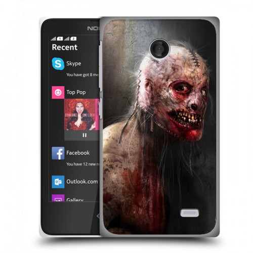 Дизайнерский пластиковый чехол для Nokia X Американская история ужасов