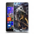 Дизайнерский пластиковый чехол для Microsoft Lumia 540 Викинги