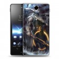 Дизайнерский пластиковый чехол для Sony Xperia TX Викинги