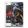 Дизайнерский пластиковый чехол для Sony Xperia L Викинги